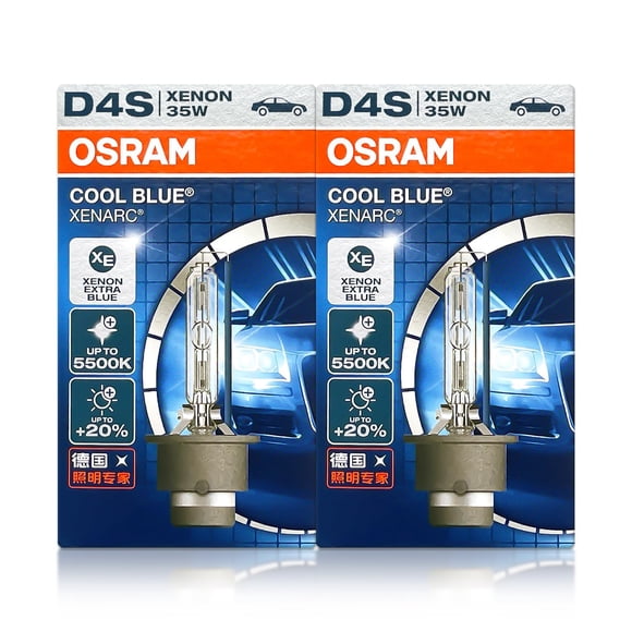 Bombillas para Faros OSRAM Xenarc D4S Cool Blue 5500K 35W 42V