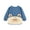 Blue, variant on Tao Tao Toddler Boys Girls Bib Full Coverage Apron, Baby Waterproof Smock, Long Sleeve Bear Prints Bib, Easy To Clean Baby Bibs For Eating Blue 6 Years