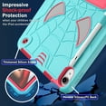 thumbnail image 4 of TECH CIRCLE for iPad 11th Generation (A16) Shockproof Hard Case 11" 2025 with Kickstand/Shoulder Strap/Stylus, Cute Spider Protective Sturdy Rugged Kids Cover for iPad 10th Gen 10.9" 2022, Mint+Ros, 4 of 6