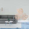 thumbnail image 2 of Figura de pareja en miniatura de amantes, hojas de palma, placa de pared de madera, decoración de pared de resina, hecha a mano, impermeable, adecuada, 2 of 8