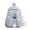 Blue, variant on Bunny Ear Backpack for Students, Cute Star Print Lace Student Bookbag, Lightweight Casual Daypack for Travel Daily Use