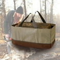thumbnail image 7 of HomeCozy Firewood Carrier with Handles Non-slip Waterproof Foldable Patchwork Storage Oxford Cloth Large Capacity Log Tote Bag for Camping, 7 of 7