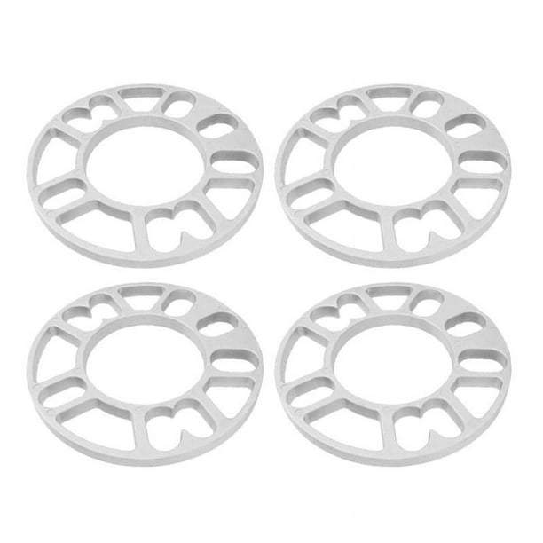 4 piezas de espaciadores de rueda mecanizados por CNC universales 5x105 5x112 5x115 5x120 Fáciles 8 mm