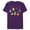 Purple, variant on Marvel Holiday Christmas Avengers Team Festive Ornaments - Short Sleeve Blended T-Shirt for Adults - Customized-Dark Heather