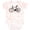 Tie Dye Pink, variant on Inktastic Bicycle Silhouette Boys or Girls Baby Bodysuit