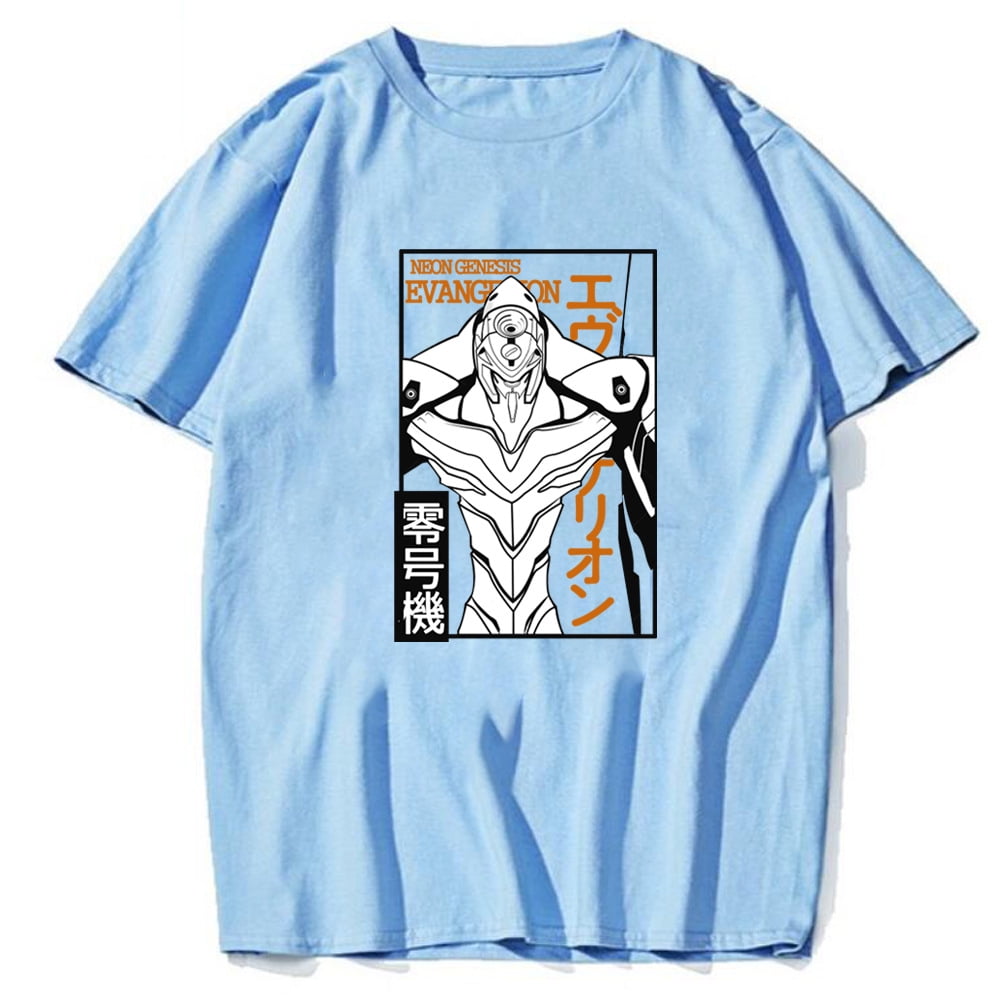 Cartoon Japanese Comic Neon Genesis Evangelion Evangelion Printed