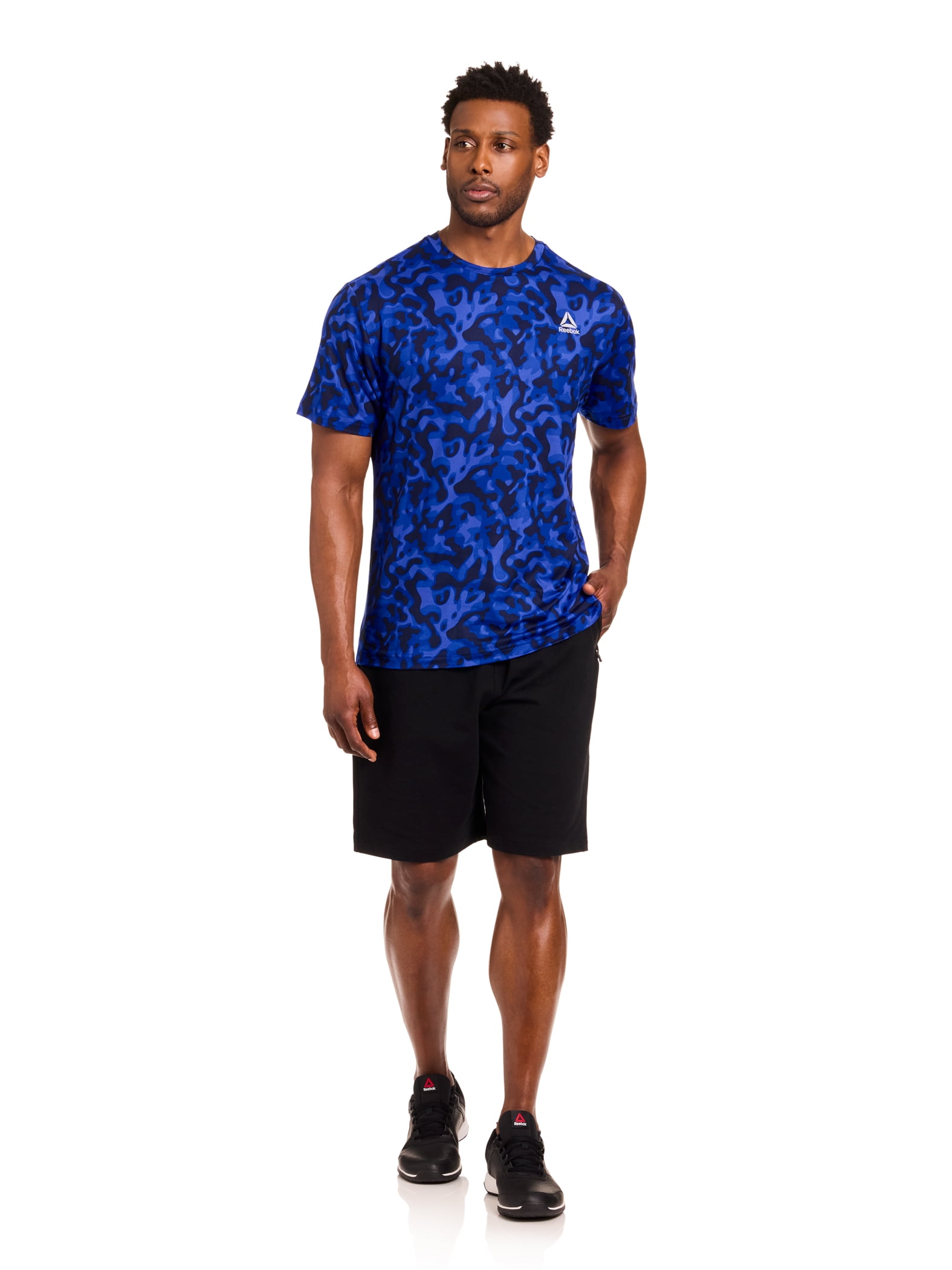 Reebok Men's and Big Men's Legacy Core Short Sleeve Tee Shirt, Sizes XS-5XL