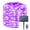Purple, variant on Solar Rope Lights, 12m 100LED Solar Rope String Lights Rope String Lights Solar Outdoor String Lights with Remote Waterproof for Garden