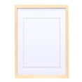 thumbnail image 2 of AJZIOJIRO 8x10 Rectangle Picture Frames Photo Frame Wooden Art Picture Frame With Mats 2IN1 Placed or Wall Hung, 2 of 9