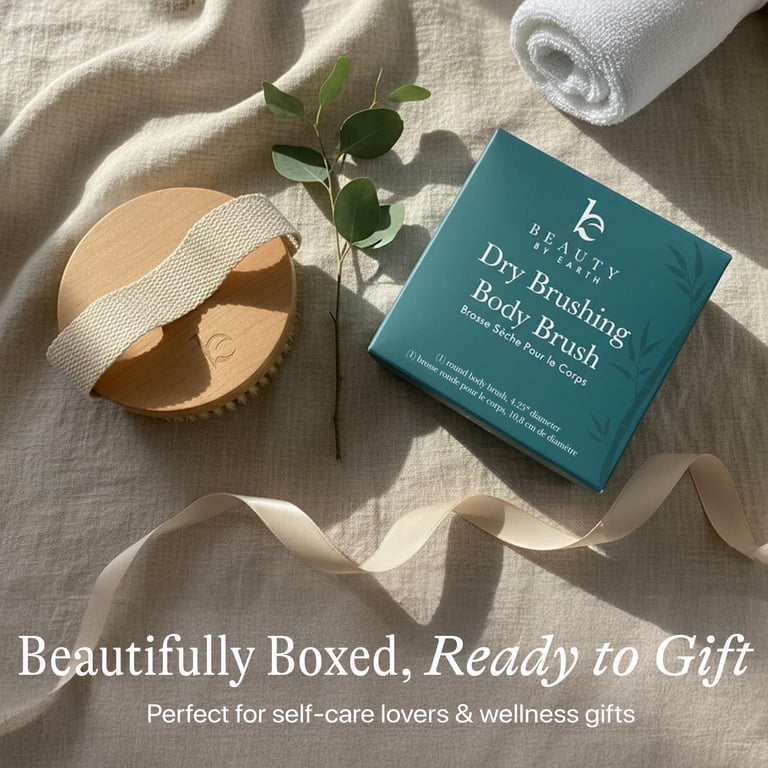 Beauty by Earth Round Exfoliating Body Brush photo 3