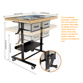 thumbnail image 3 of 1500 Piece Jigsaw Puzzle Table with Legs,Jigsaw Puzzle Board Portable with 4 Drawers and Cover,35"x26"Adjustable Puzzle Tables for Adults,Gift for Mom, 3 of 10