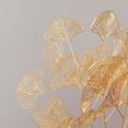 thumbnail image 5 of Simulation Home Decoration Persian Leaves Wedding Shop Decor Ginkgo Leaf Party Supplies Fan Leaf Fake Flowers YELLOW, 5 of 8