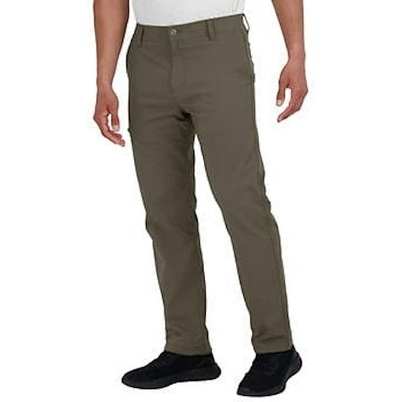Gerry Men's Venture Fleece Lined Pant (Green, 36W x 34L)