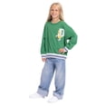 thumbnail image 4 of Minnie & Friends Girls’ Daisy Duck Front Back Graphic Sweatshirt, Sizes 4-16, 4 of 7
