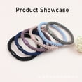 thumbnail image 3 of Designice 12 Pcs Hair Ties for Thick Hair, Curly Hair Accessories,Korean-Style Thick Hair Ties, 3 of 4