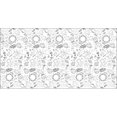 thumbnail image 2 of Mantel de papel con grafiti para fiestas, suministros para fiestas, decoraciones para fiestas de planetas, uso versátil, 2 of 3