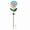 Pansy, variant on Solar Powered Floral Garden Stake Pansy or Sunflower