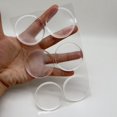 thumbnail image 1 of Tira anticolisión transparente invisible sin perforaciones para refrigerador, tapete anticolisión, manija de puerta engrosada, pegatina anticolisión de silicona para puerta, gabinete trasero, 1 of 5