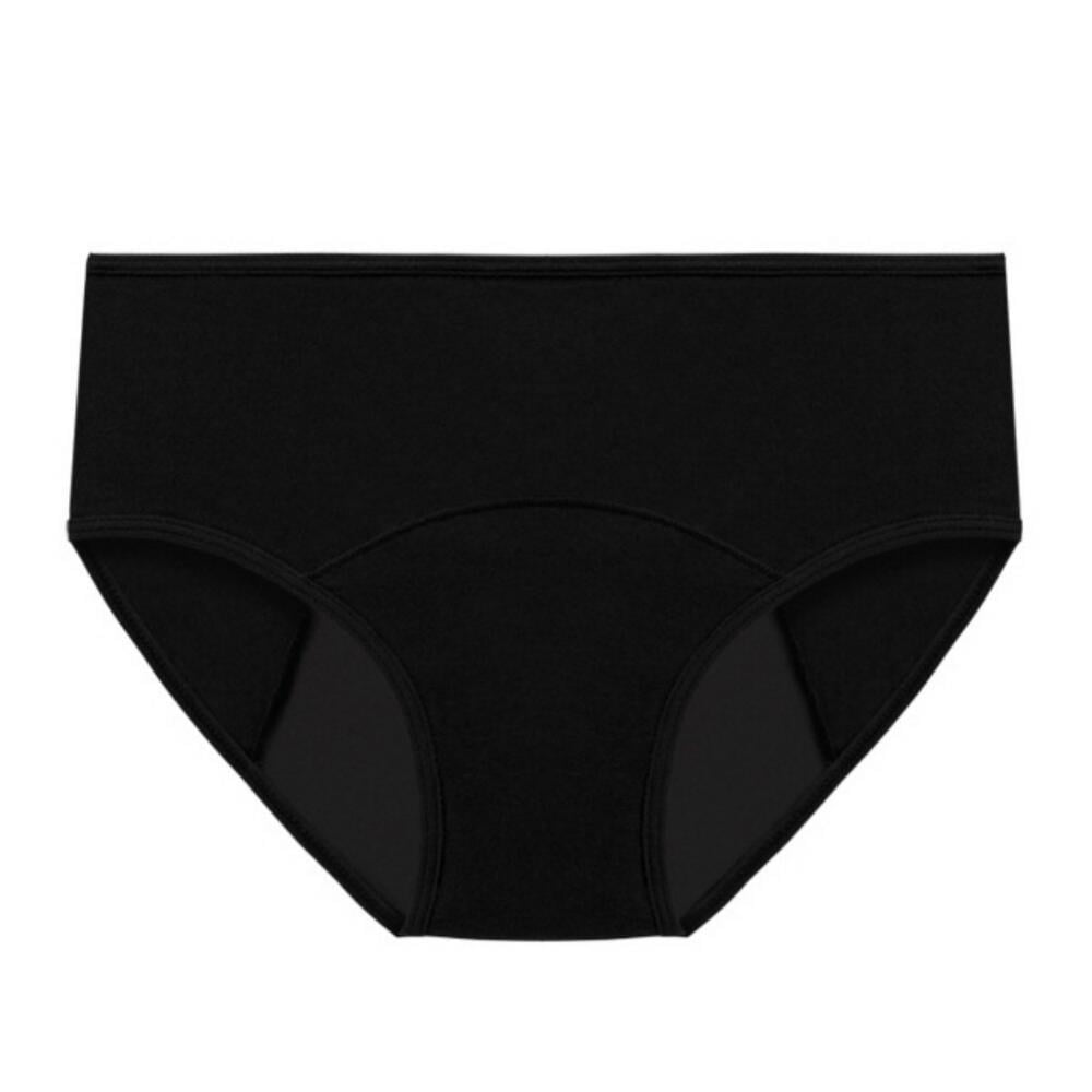 Deepwonder Menstrual Period Underwear Women Mid Waist Cotton Postpartum Ladies Panties Girls