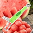 thumbnail image 4 of 2PC Kitchen Utensils Set The Latest 2 Multifunctional Watermelon Tool Set In 2024 Featuring A Multifunctional Three In One Watermelon Spoon Is A Must Have Tool For Family Gatherings! Green, 4 of 9