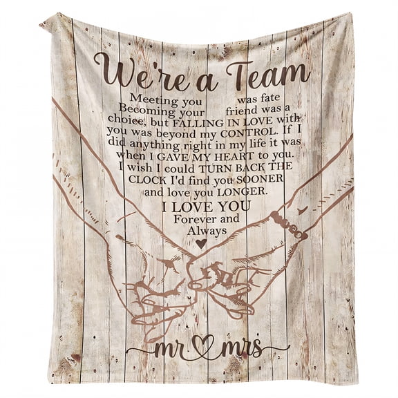 AUQ Throw Blanket,Flannel Love Layer Cute Blanket,Stylish Soft Feel Throw Blankets,Style1,53*78in