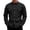 Black, variant on Men's Basic Long Sleeve Shirt with Two Pockets - Relaxed Fit Button Front Top, Functional Shirt for Men, Versatile Button Down Shirts for Men Leisure
