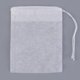 thumbnail image 5 of Injueey Bolsitas de té de un solo uso, bolsitas de té perfumadas cuadradas vacías, conveniente bolsa de hierbas con cordón más empinado Natural, 100 Teteras TYPE1 100 pièces 5x7cm Injueey JJ8491-00B, 5 of 6