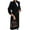 Black, variant on Women Long Wool Coats for Fall Winter Trench Coat Peacoat Double Breasted Blazer Jackets Overcoat Black M
