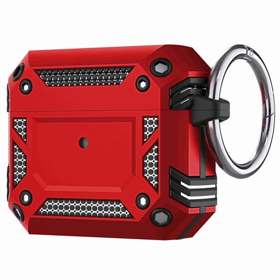 TUFF Hybrid Case for AirPods (4th Generation) - Red