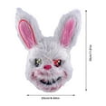 thumbnail image 2 of BESSEEK Halloween Scary Bunny Head Prop Party Accessory Decoration, 2 of 3