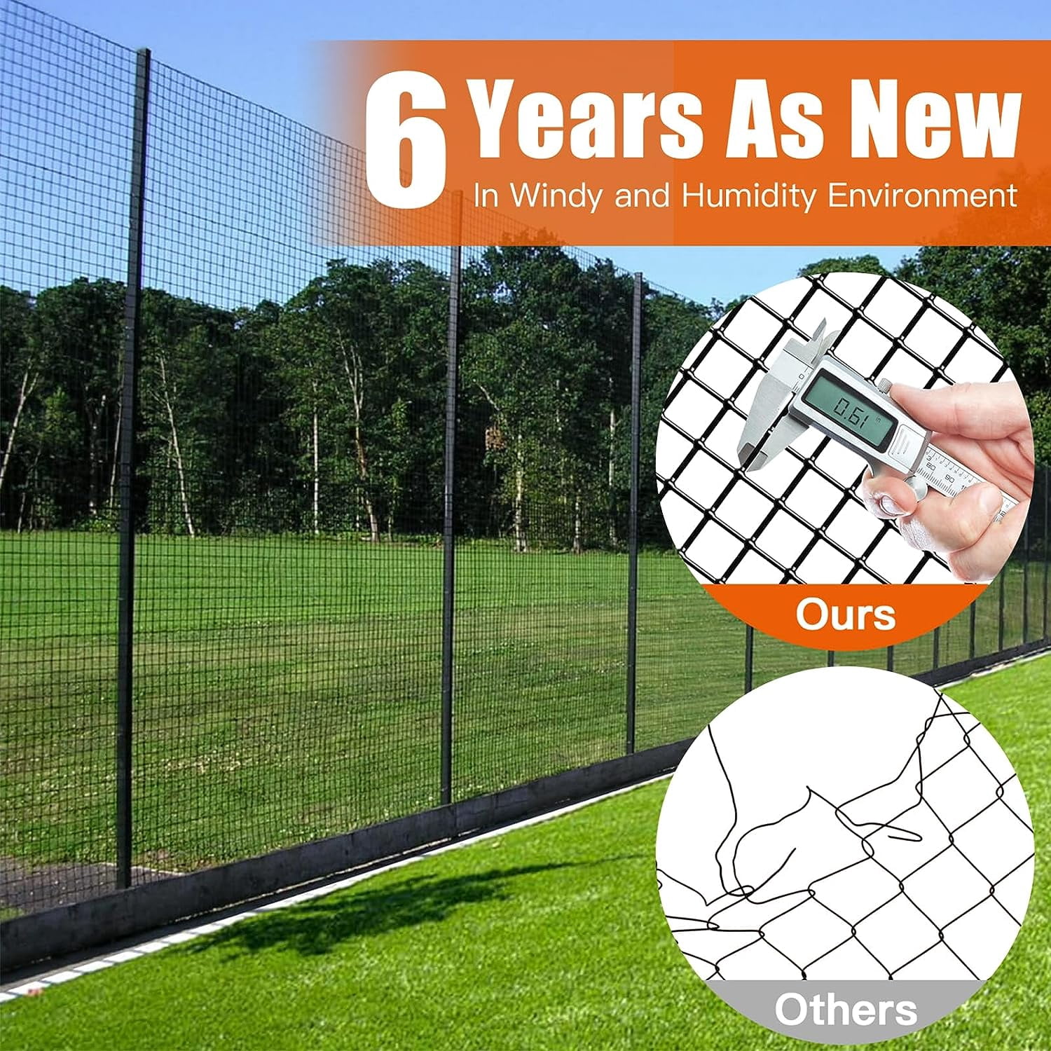 Black 21 Gauge 1/4 Inch Hardware Cloth - Vinyl Coated Welded Wire Mesh Roll - Duty Rust Proof Fencing for Gardens, Poultry Animal Netting Cage Screen (Black 24" x 50' 1/4inch ）