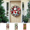 thumbnail image 3 of Festive Door Curtain With Christmas Designs For Indoor Or Outdoor Use Measuring 90X180Cm With Sturdy Polyester And Quick Hang Feature, 3 of 9