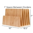 thumbnail image 2 of Organizador de dispositivos MobileVision Bamboo 5 Slots, 2 of 7