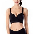 thumbnail image 4 of Fewfanhot Womens Padded Sexy Push Up Bralettes, Seamless Wireless Shockproof Bras for Yoga, Workout, 4 of 7