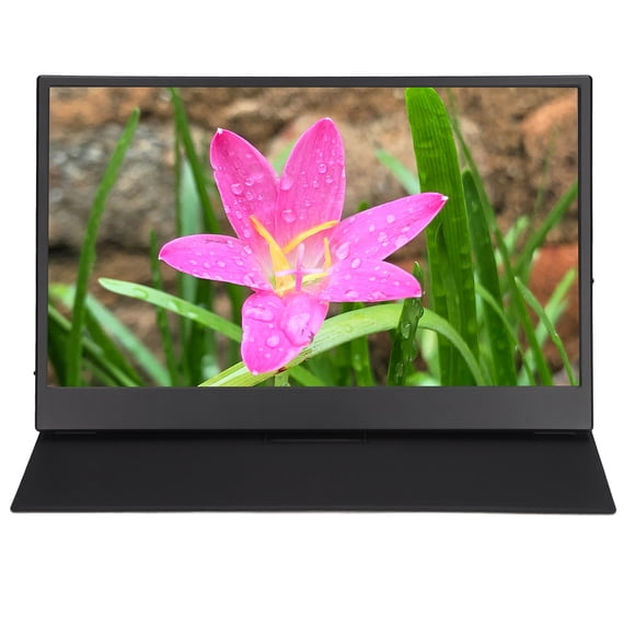 Monitor Portátil Para Computadora Portátil, HDR Tipo C Pantalla Externa De 13,3 Pulgadas 1440P Doble Altavoz 100-240V Ultra Delgado Para Para Viajes