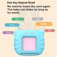thumbnail image 2 of Pink Early Learning Card Reader Toy, 244-Page Bilingual Book (English & Chinese), Interactive Educational Learning Device for Toddlers and Children, Reading and Language Development Fun, 2 of 6