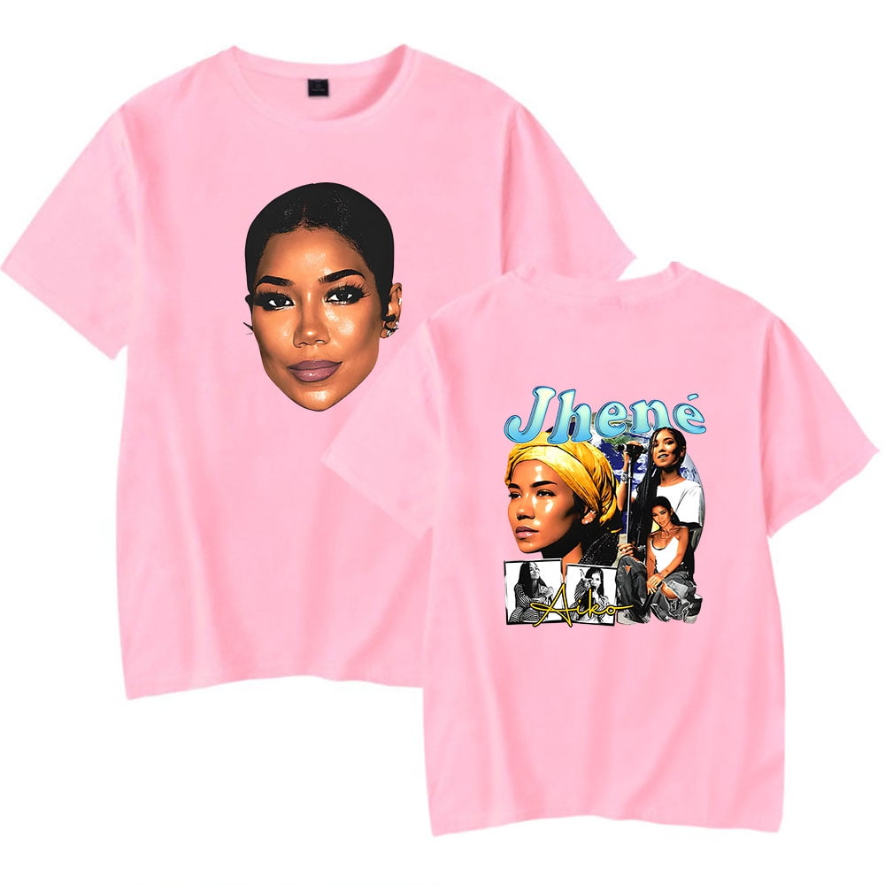 Jhene Aiko T-shirts 2024 Singer Concert , Men's and Women's