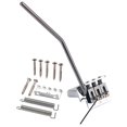 thumbnail image 4 of 1 paquete de sillines de rodillo de aleación de zinc puente trémolo bloque plata 3 cuerdas piezas de instrumentos musicales DIY shamjiam SILLA DE RODILLO DE LATÓN, 4 of 9