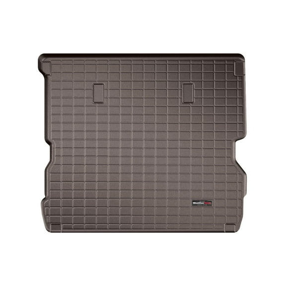 WeatherTech Cargo Trunk Liner compatible with 2017-2020 Land Rover Rover Discovery - Behind 2nd Row, Cocoa