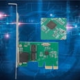 thumbnail image 4 of Gigabit LAN Card 100M Desktop Adapter PCI-E Speed  For Monitoring Office Data Server Internet Cafe, 4 of 8