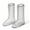 Gy, variant on KojanyuRain Shoe Covers 6pairs Reusable PVC Thickened, Zipper Water Resistant Overshoes for Outdoor Walking