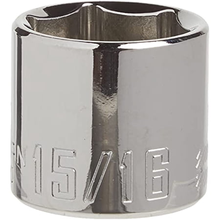 UPC: 0885911587211 | CRAFTSMAN Shallow Socket  SAE  3/8-Inch Drive  15/16-Inch  6-Point (CMMT43020)