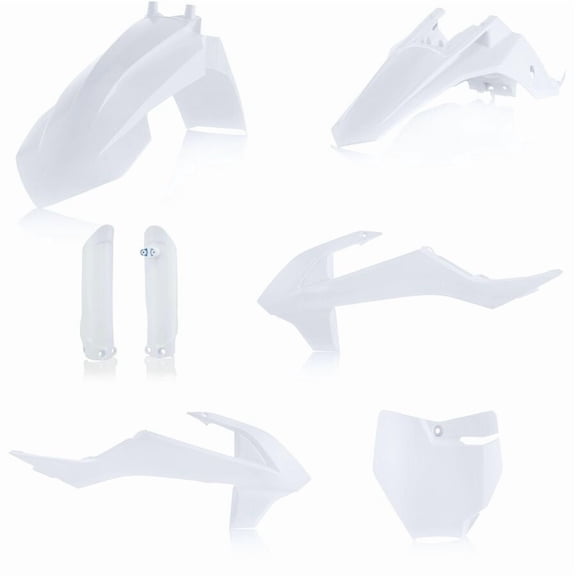 Acerbis 2791526811 Full Plastic Kit - White