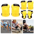 thumbnail image 1 of Conjunto De Rodilleras Para Niños Conjunto De Equipo De Protección Deportiva Equipo De Protección Para Deportes Al Aire Libre Transpirable Ajustable Eigraketly OD015619-01, 1 of 6