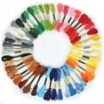 thumbnail image 4 of CNKOO 8 Pcs 7.5m Fil à Broder en Coton pour Point de Croix DIY Artisanat, 4 of 8