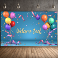 thumbnail image 2 of Decorative Design Welcome Celebration Balloon Banner Colorful Theme Party Decoration for Event Indoor Decoration Photo Shoot, 2 of 9