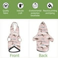 thumbnail image 6 of Haiem Cloud Sloth for Winter Dog Hoodie Sweatshirts with Pockets Warm Dog Clothes for Small Dogs Chihuahua-Medium, 6 of 7