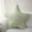 A#118 Green, variant on Nordic Style 7-inch Green Star Shaped Throw Pillow, Macaron Color Soft Plush Cushion for Sofa A#118 Green