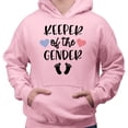 thumbnail image 2 of Keeper of the Gender Hoodie Sweatshirt Unisex Medium Pink, 2 of 5