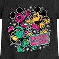 thumbnail image 3 of Disney - Mickey Collage - Toddler & Youth Girls Short Sleeve Graphic T-Shirt, 3 of 5